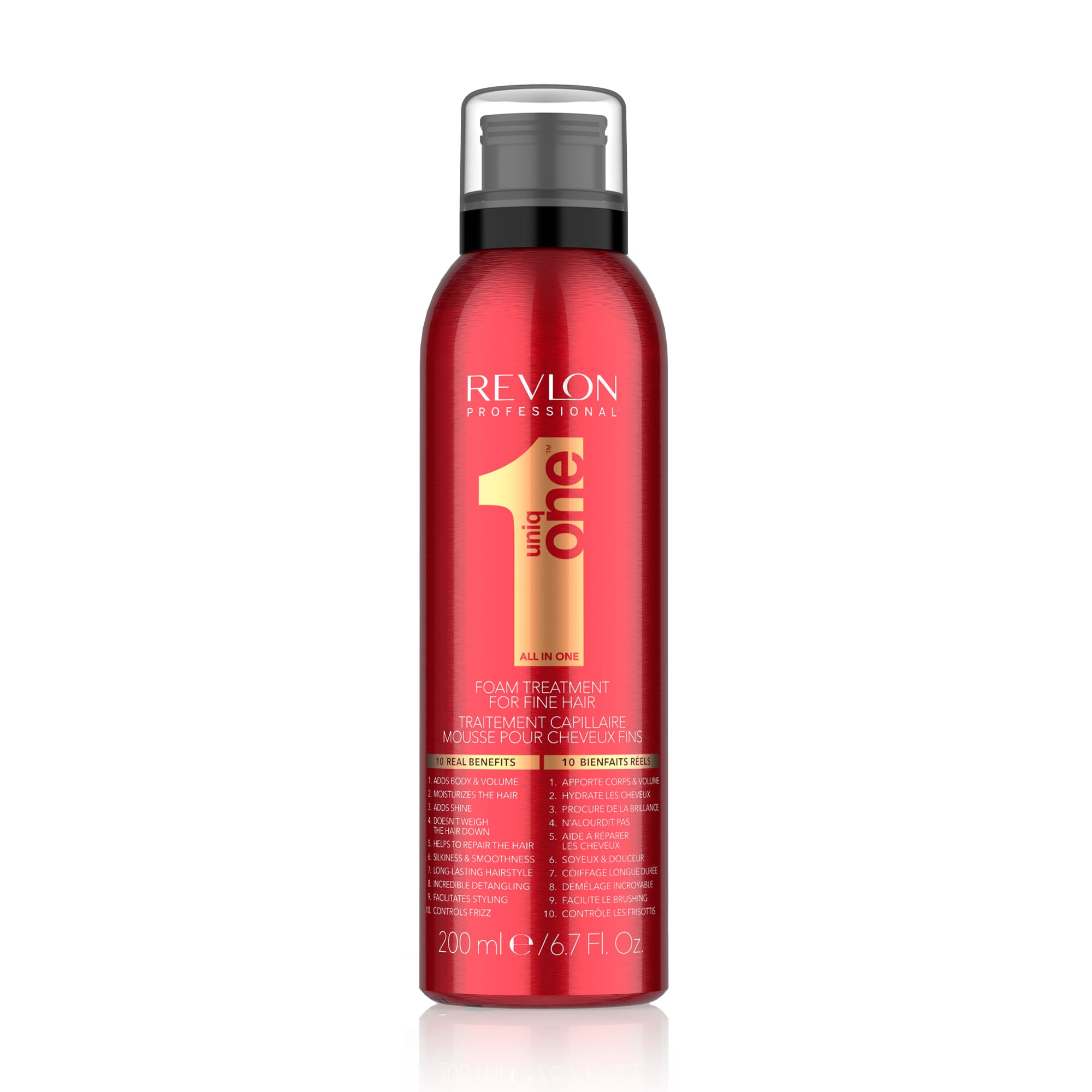Незмивна пінка-маска Revlon Professional Uniq One Foam Treatment For Fine Hair, 200 мл